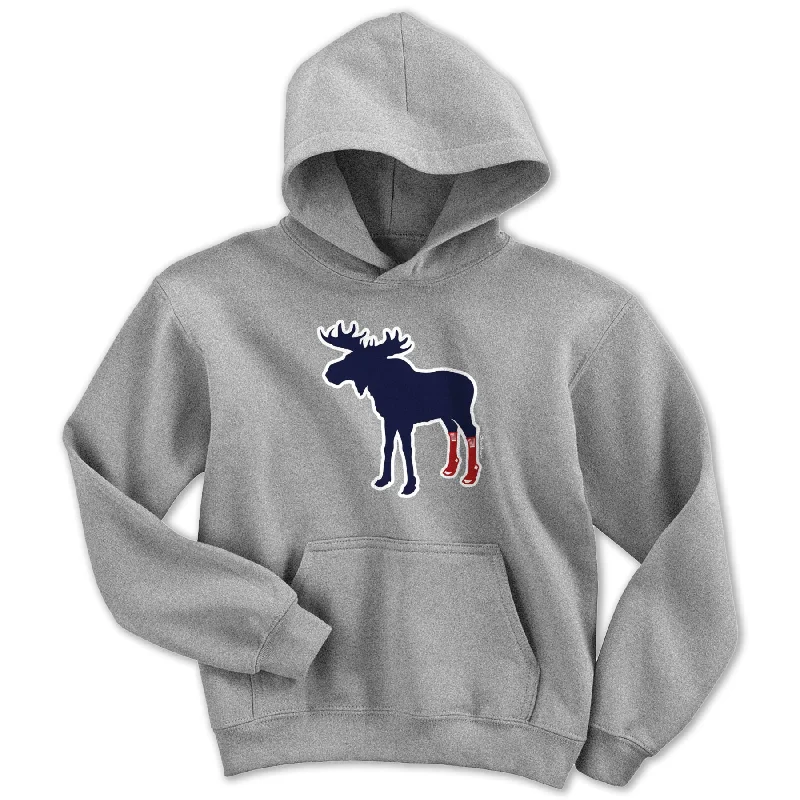 Noble And Elegant Socks On Moose Youth Hoodie