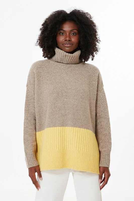 Relaxed Fit Oatmeal Elin Knit