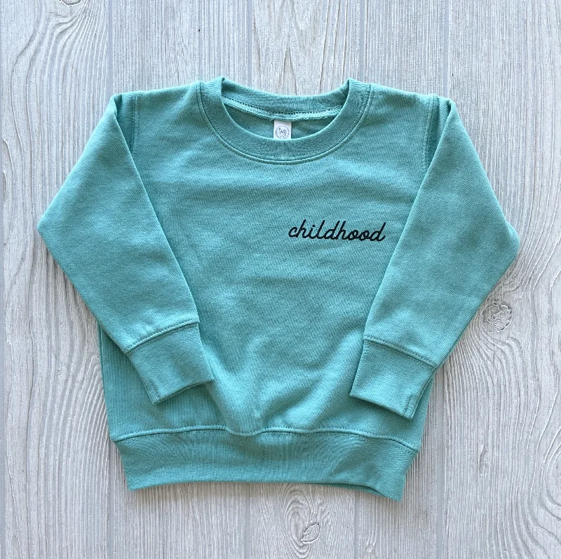 Comfy Layers Childhood • Sage Pullover