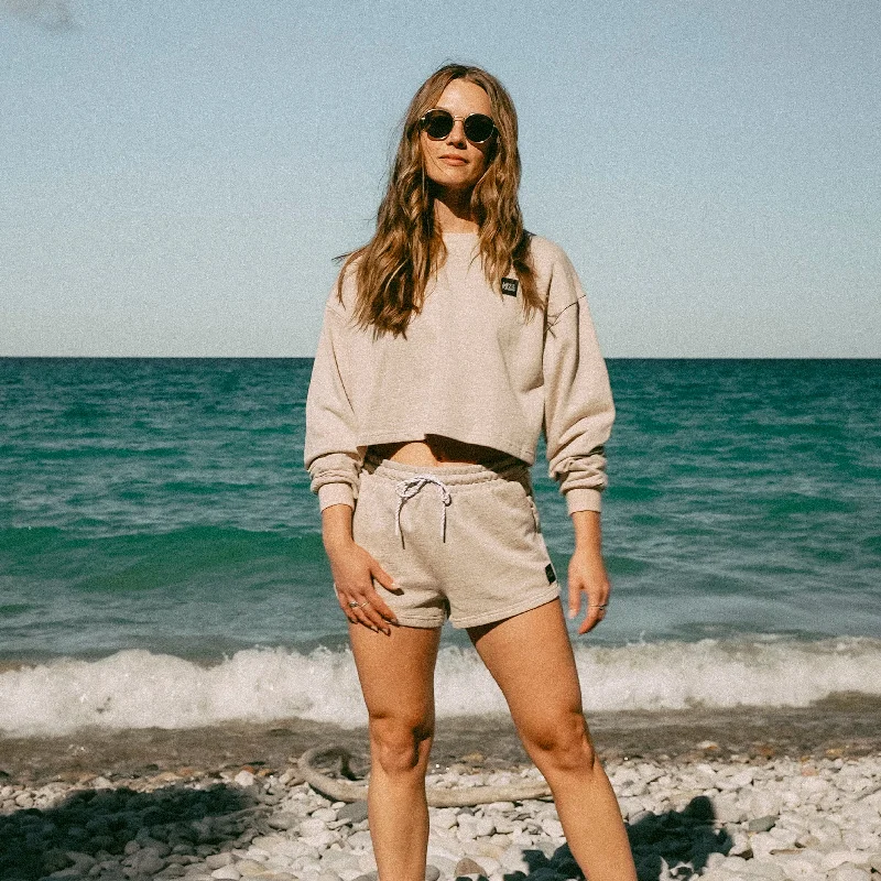 Trendy Traveler OASIS CROP SWEATSHIRT