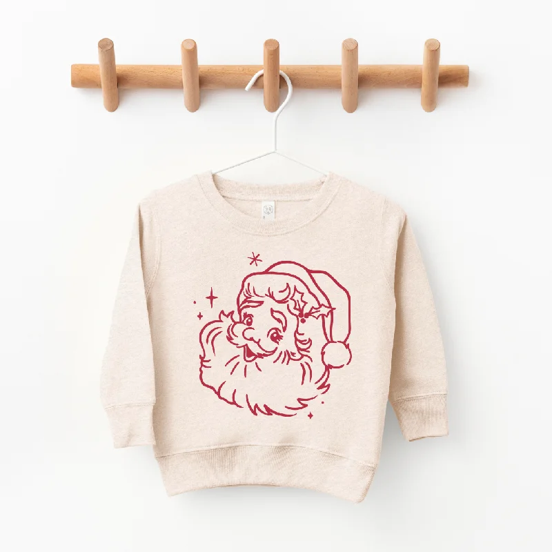 Youthful Vintage Santa Claus • Matching Sweatshirt