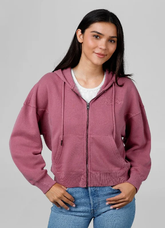 Smart Comfort Wear Women's zip-up hoodie Washed Manzanita II