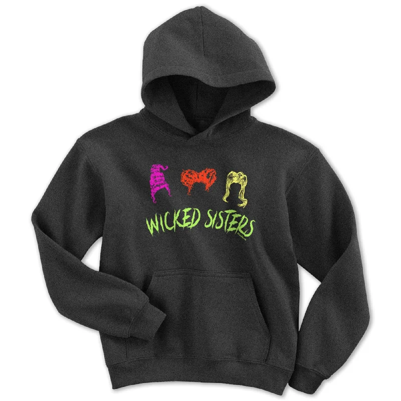 Cool Summer Wicked Sisters Youth Hoodie