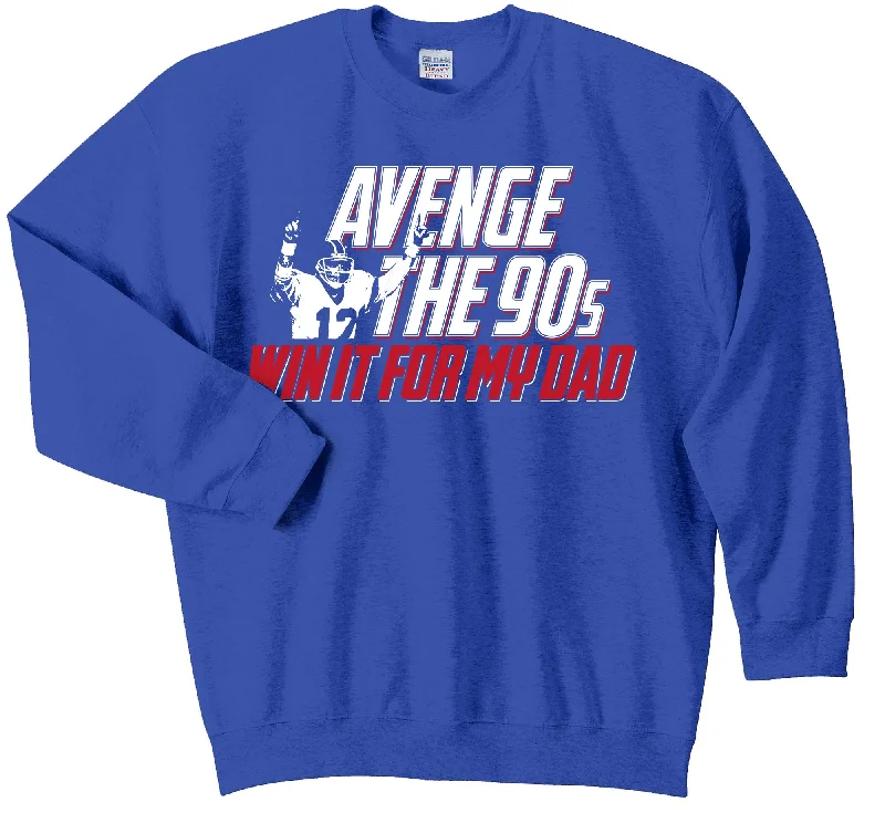 Comfy Chic Wear Avenge the 90s - DAD - Crewneck Sweatshirt
