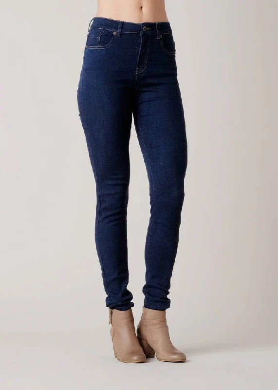 Cozy Pants Brooklyn Denim Co. High Rise Skinny Jean - Indigo