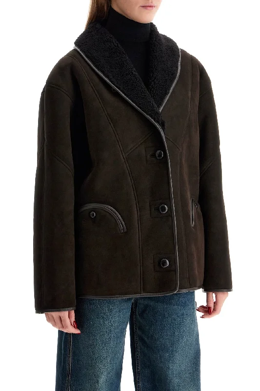 Urban Sense Blaze Milano Shearling Tatoosh Coat