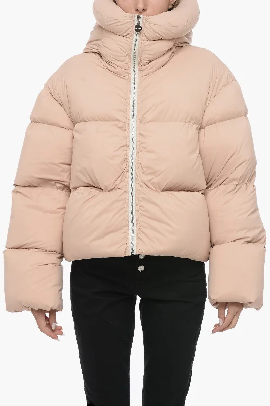 New Products IENKI IENKI Turtleneck Puff Down-Jacket with Cuffs
