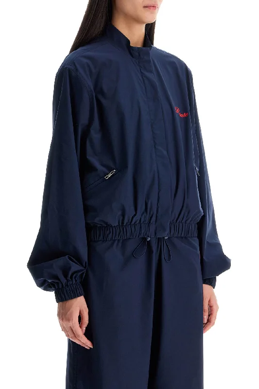 Ethnic Style Rotate Embroidered Logo Blous