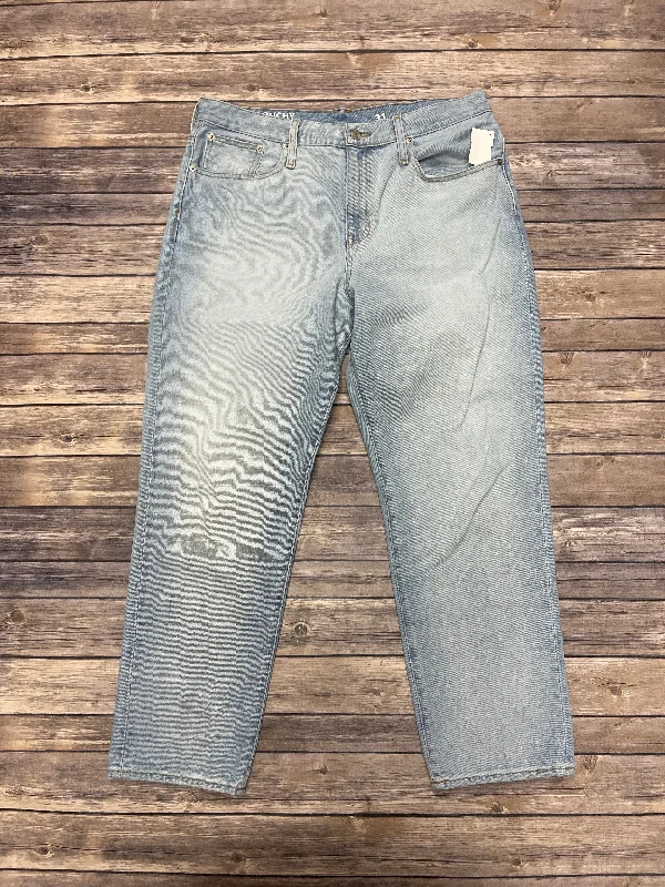 Trendy Casuals Jeans Boyfriend By J. Crew In Blue Denim, Size: 12