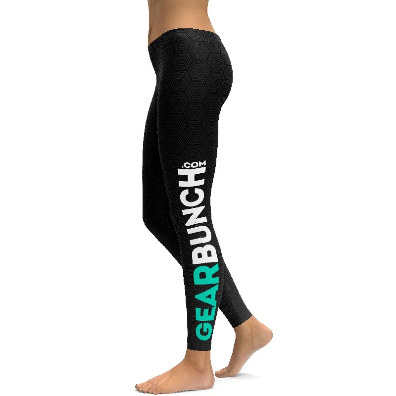 Fashion Elements Black Gradient Promo Leggings