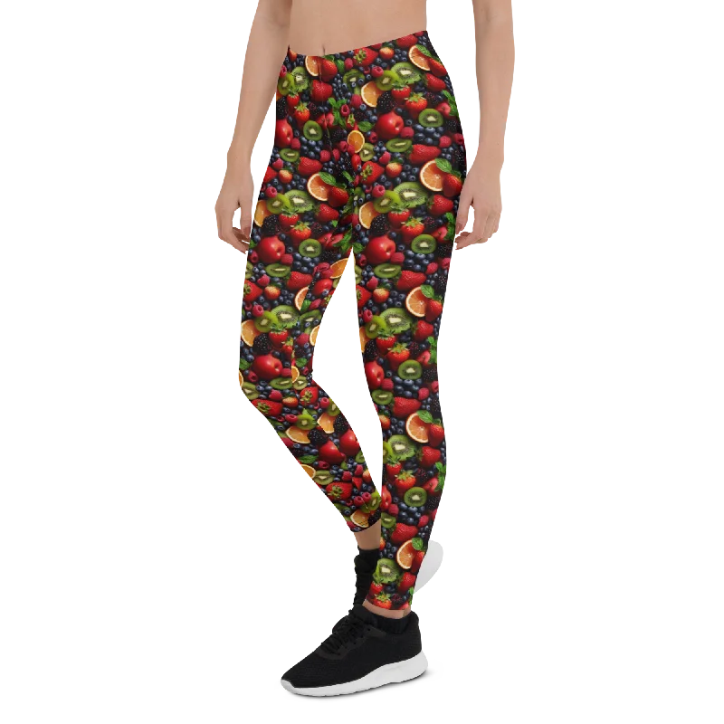 Fashion Comfort Summer Fruit Leggings