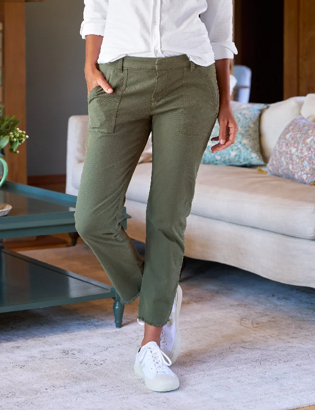 Casual Style BLACKROCK Army, Italian Peached Twill