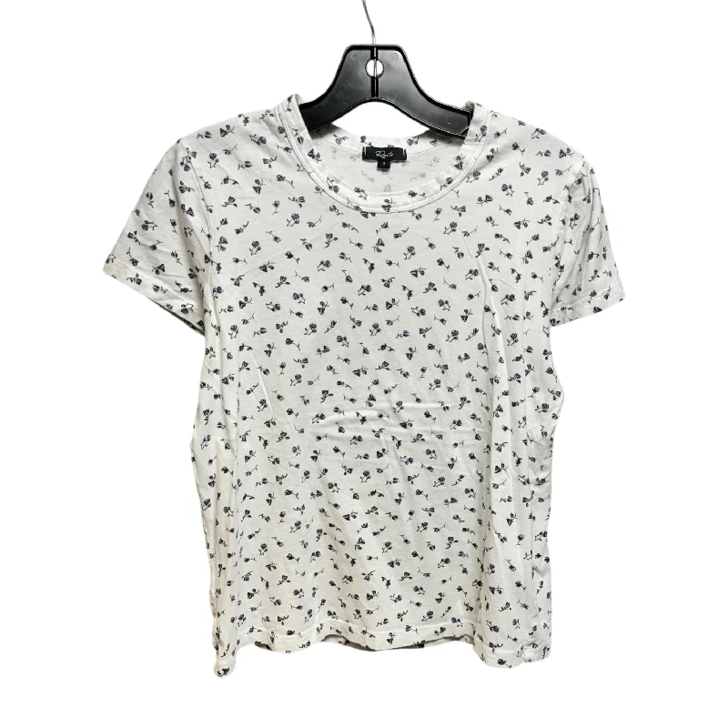 Soft Relaxation Wear Top Short Sleeve By Rails In Floral Print, Size: S