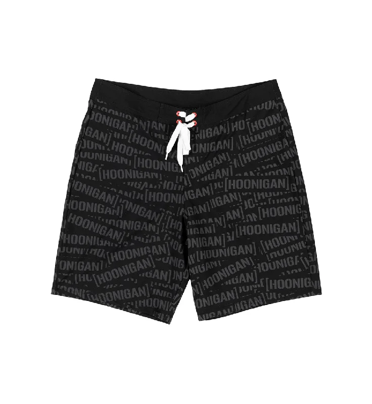 Moisture wicking Hoonigan SCATTER PRINT boardshort
